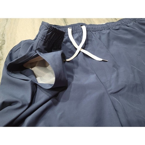 Sonoma Men's Swim Trunks Shorts Pockets Blue Indigo XXL NWT - Picture 3 of 8